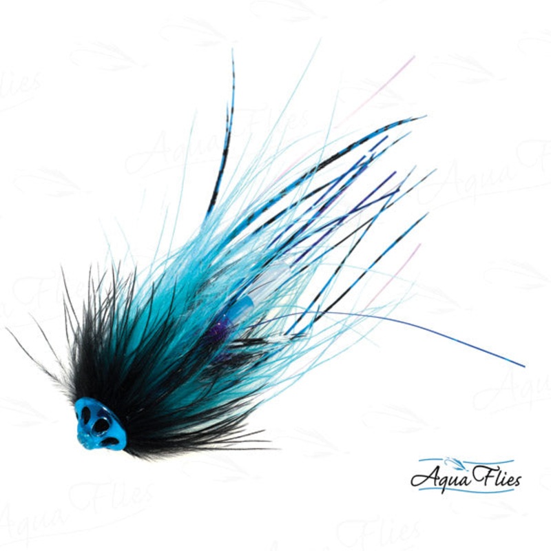 Foxall’s Metal Head Tube-Blue|3 Flies