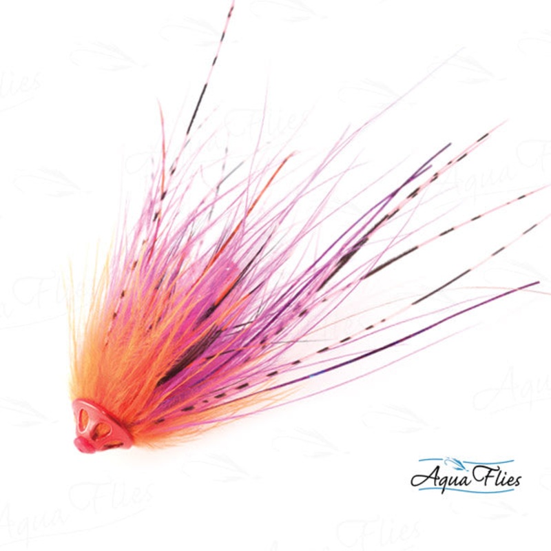 Foxall’s Metal Head Tube-Orange/Fuchsia