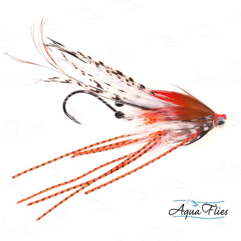 Foxall’s PrawnTruder Tube-White/Orange