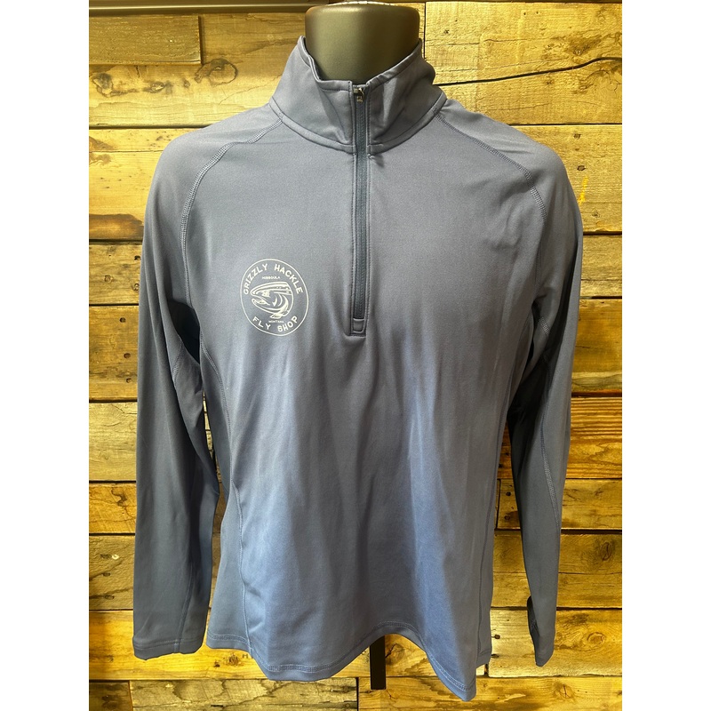 Grizzly Hackle Circle Fish Qtr. Zip