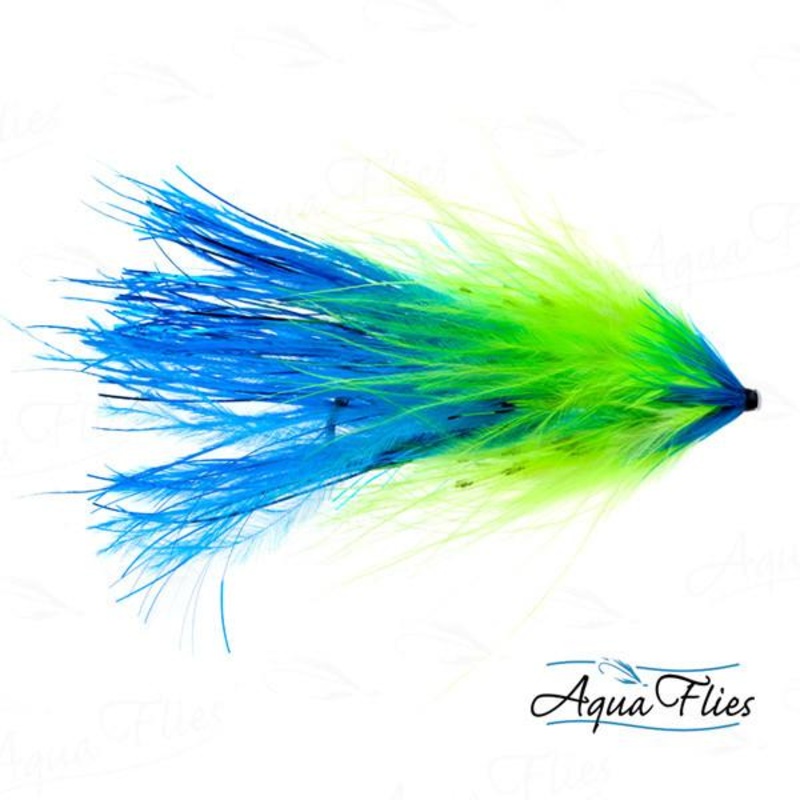 Hartwick’s Flashtail Tube-Blue/Chartreuse