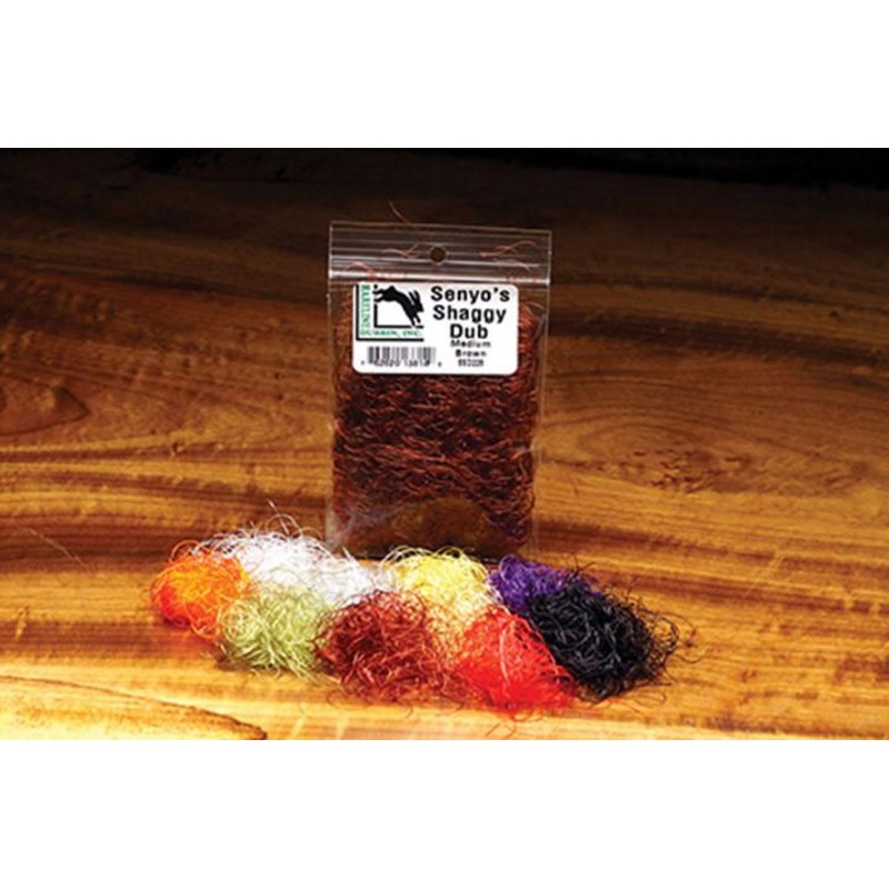 Senyo’s Shaggy Dub|Black|Chartreuse|Gray|Hot Orange|Hot Pink|Medium Brown|Olive|Pheasant Tail Brown|Purple|Red|Tan|White|Yellow