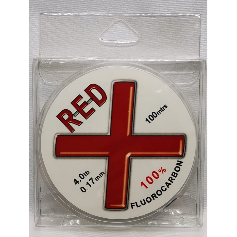 RED -X 100% Fluorocarbon|4.0lb|6.0lb|8.0lb|10.0lb