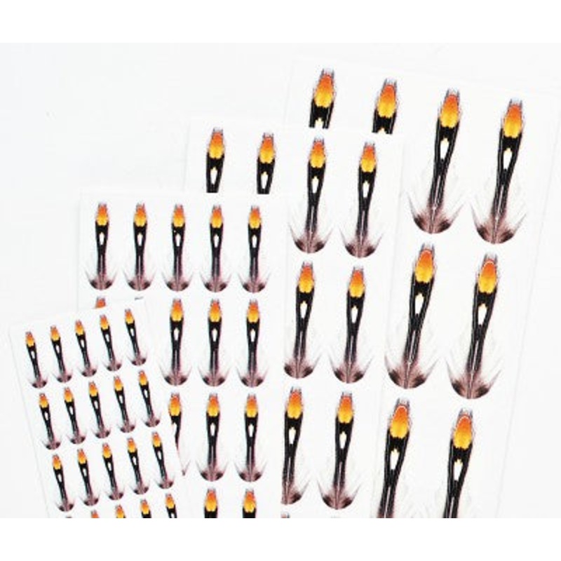 Synthetic Jungle Cock Subs|X Small|Small|Medium|Large