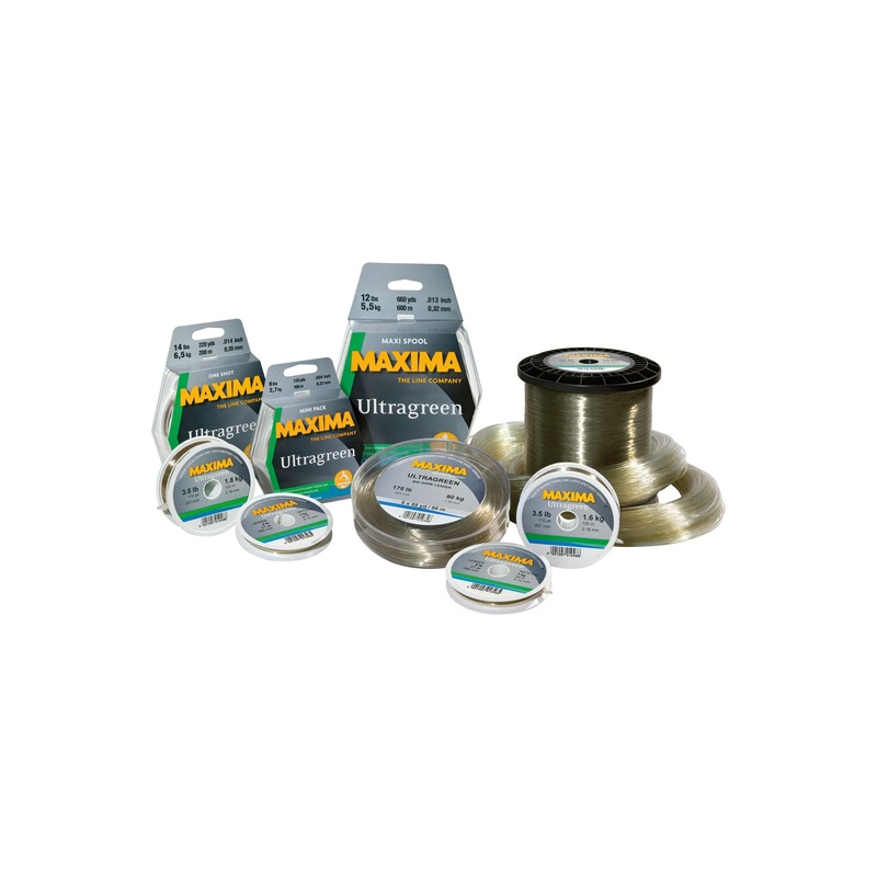 Maxima UltraGreen Line 100m|15lb|12lb|10lb|8lb|6lb