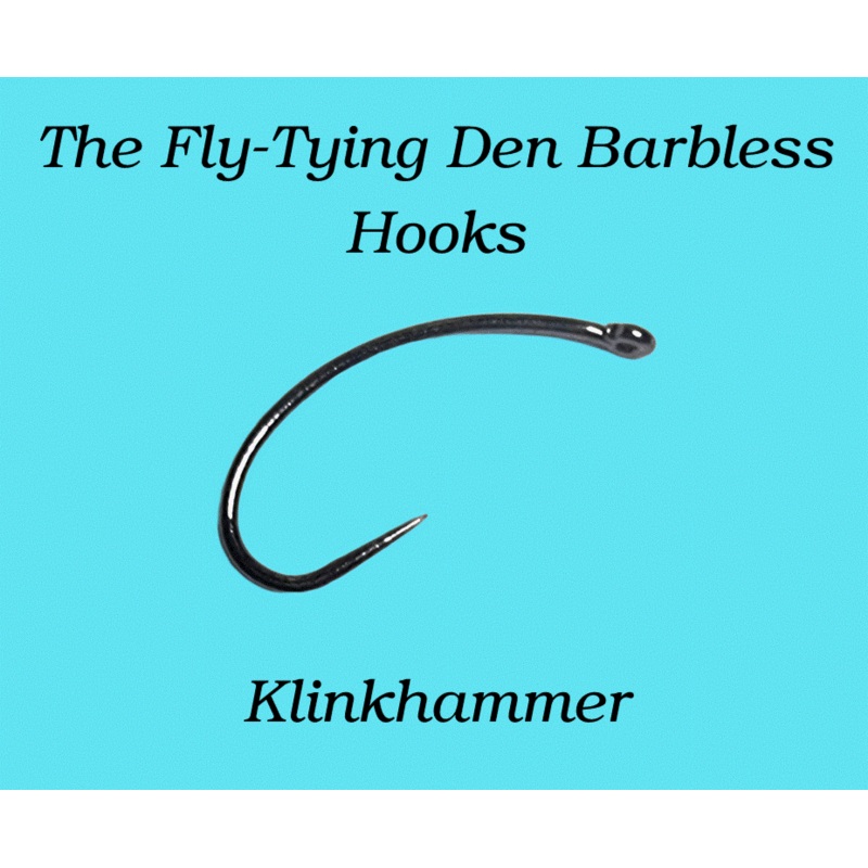 THE FLY-TYING DEN BARBLESS HOOKS – KLINKHAMMER