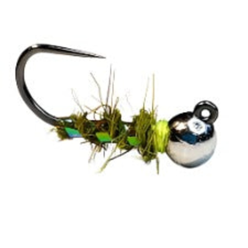 WALTS WORM JIG – OLIVE FLASH|10|12|14|16