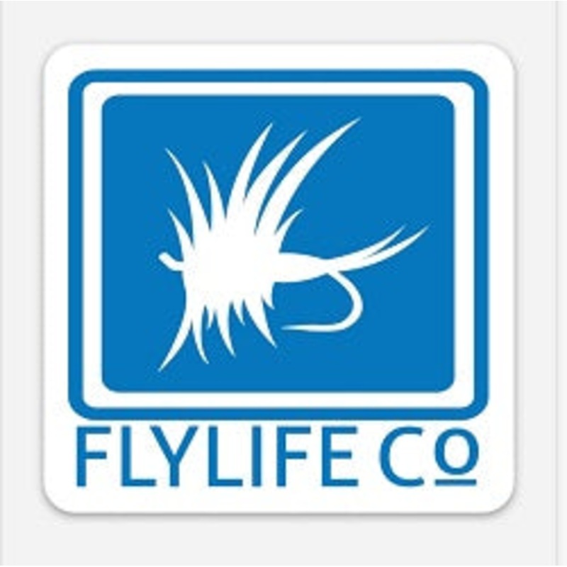 FLY LIFE CO DRY FLY BLUE – STICKER