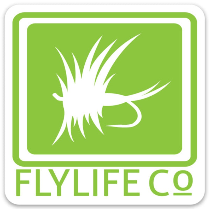 FLY LIFE CO DRY FLY GREEN – STICKER