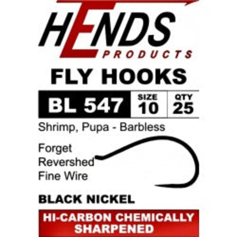 Hends Hook – BL547, Universal Shrimp, Pupa – Barbless