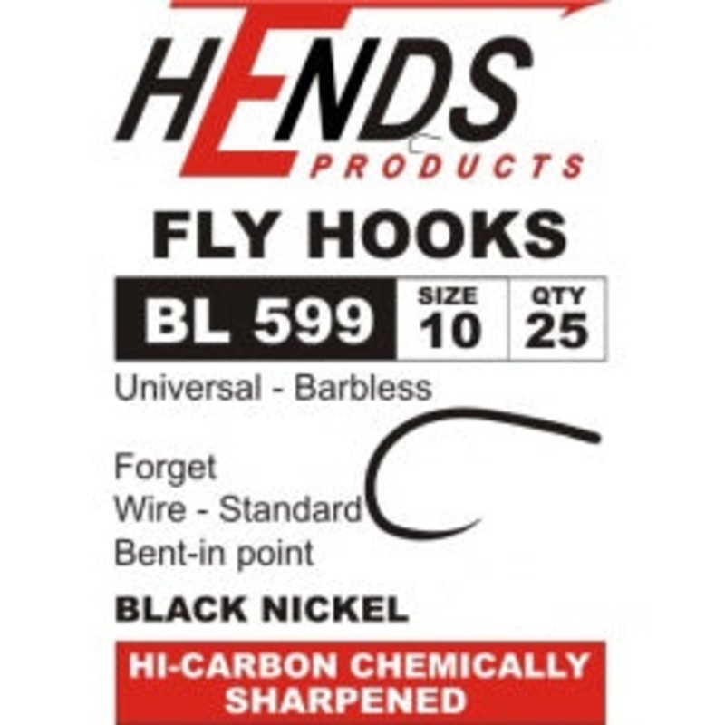 Hends Hook – BL599, Universal Hook – Barbless