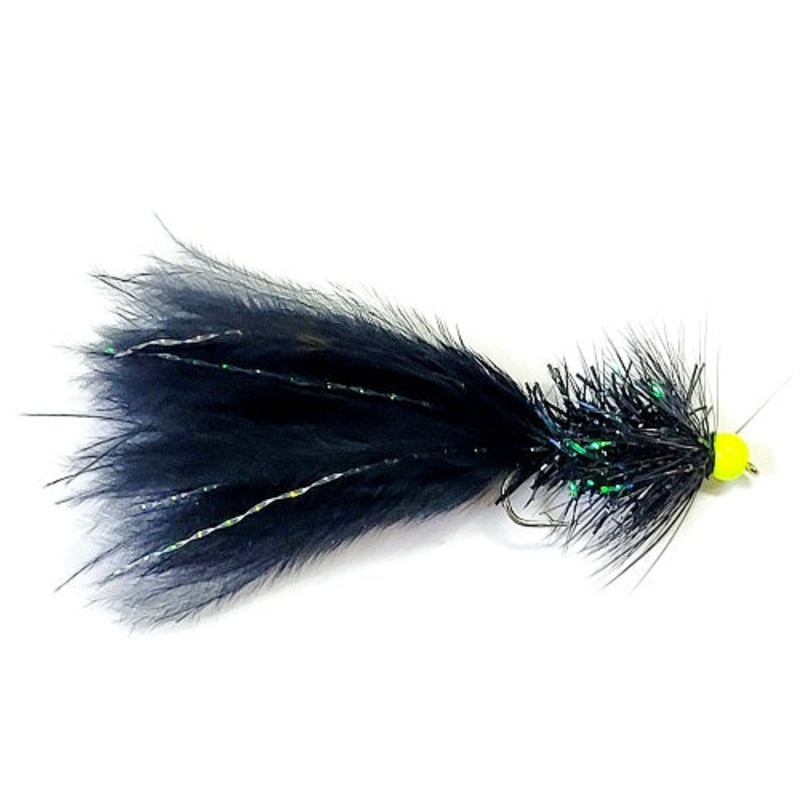 HOT HEAD WOOLLY BUGGER|FL YELLOW|FL ORANGE|BLACK