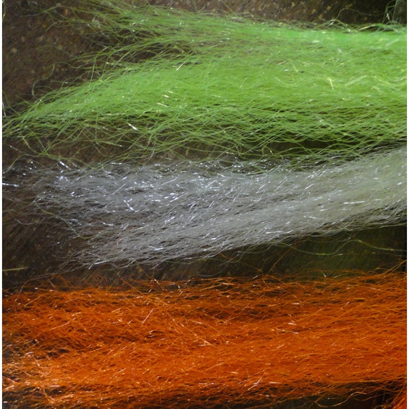 Big Game Hair|Baitfish Cream|Bait Gray|Blood|Bright Blue|Bright Orange|Brown|Grape|Hot CHT|Hot Crystal|Hot Orange|Hot Pink|Hot Red|Hot Yellow|Lavender|Light Purple|Minnow Back|Olive|Pink|Purple|Salmon|Tan|Tropic Blue|True Black|White|Yellow