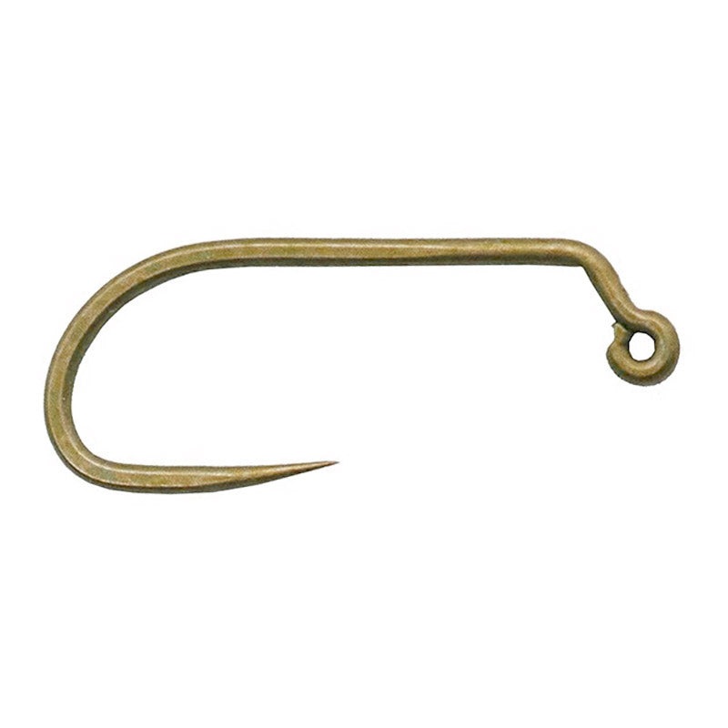 Daiichi 4690 Barbless 60 Degree Jig Hook – Matte Bronze