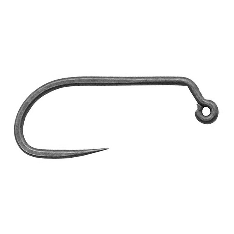 Daiichi 4698 Barbless 60 Degree Jig Hook – Matte Grey