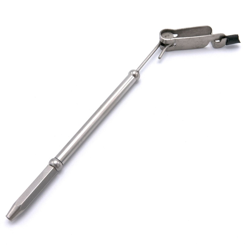 Dr. Slick Rotary Hackle Pliers with Half Hitch Tool