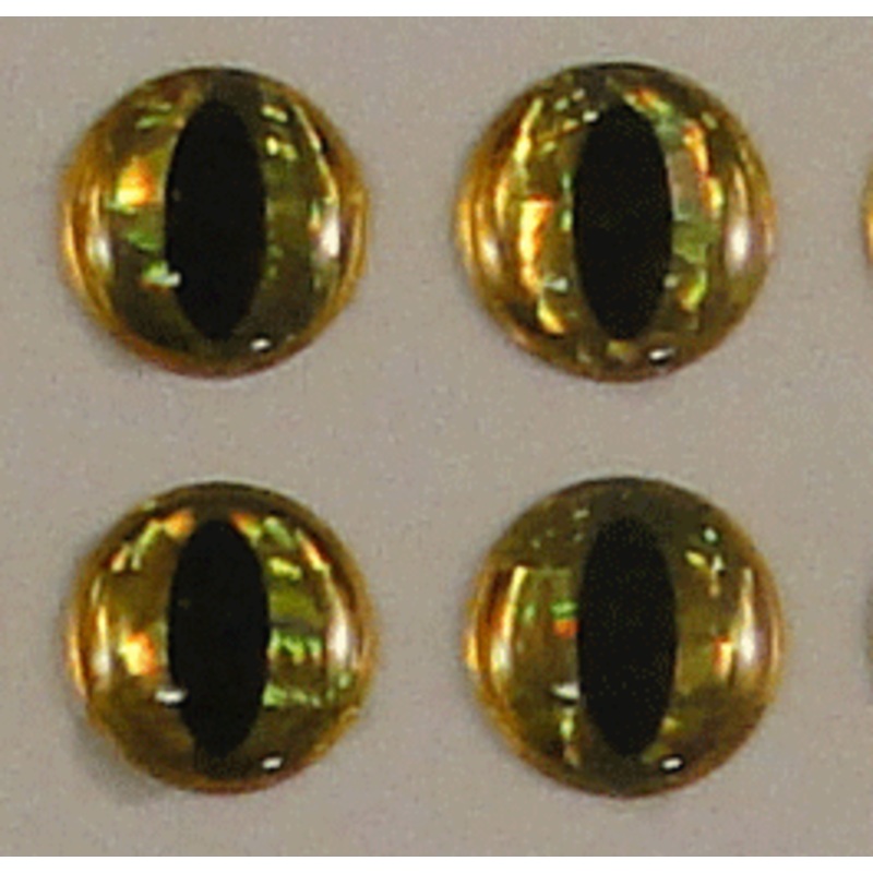 eyes|8mm Gold|Frawg Eyes 8mm Flat Orange