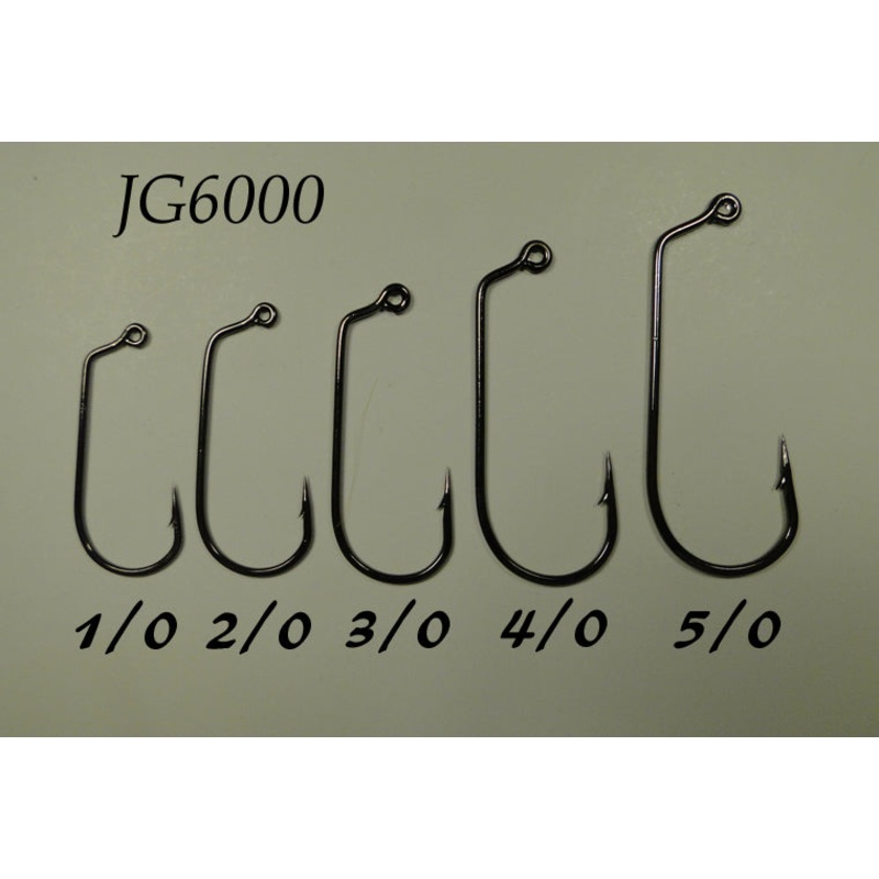 Big Game Hook JG6000||1/0||2/0||3/0||4/0||5/0