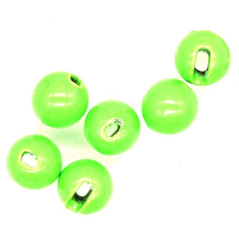 Fluoro Green Slotted Tungsten Beads – Semperfli