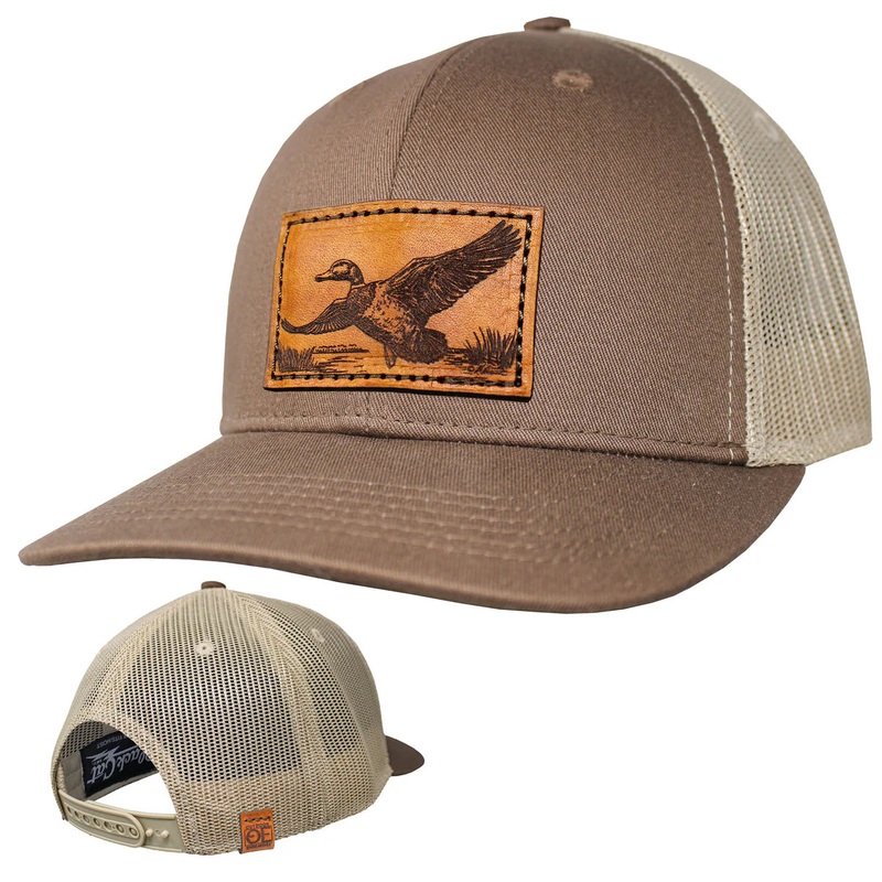 OE – Performance Trucker Hat – Mallard (1) Leather Patch