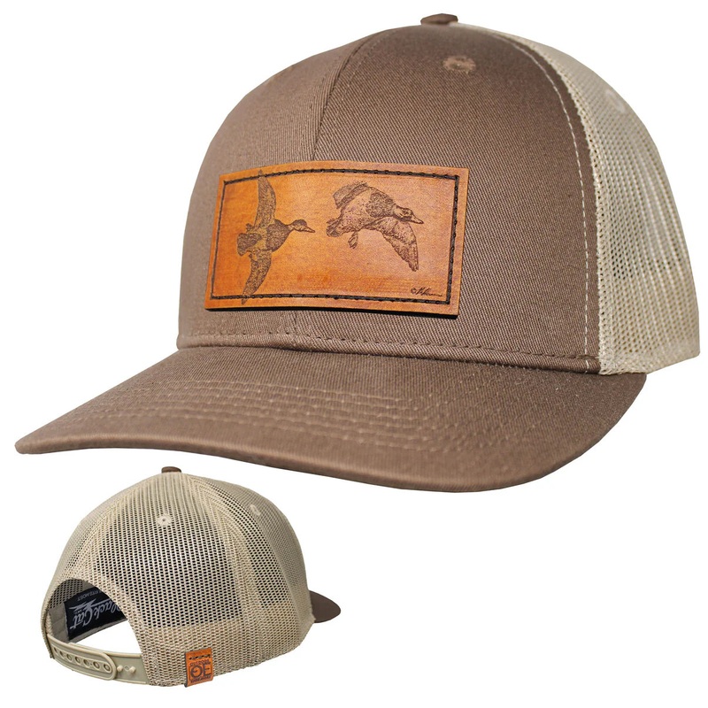 OE – Performance Trucker Hat – Mallards Leather Patch