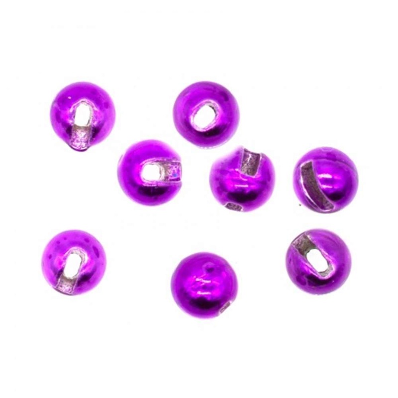 Purple Slotted Tungsten Beads – Semperfli