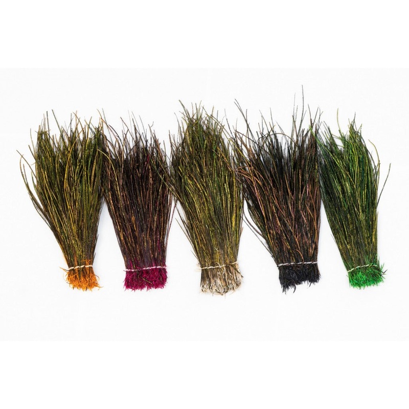 Veniard Peacock Herl|Natural|Black|Orange|Magenta|Green