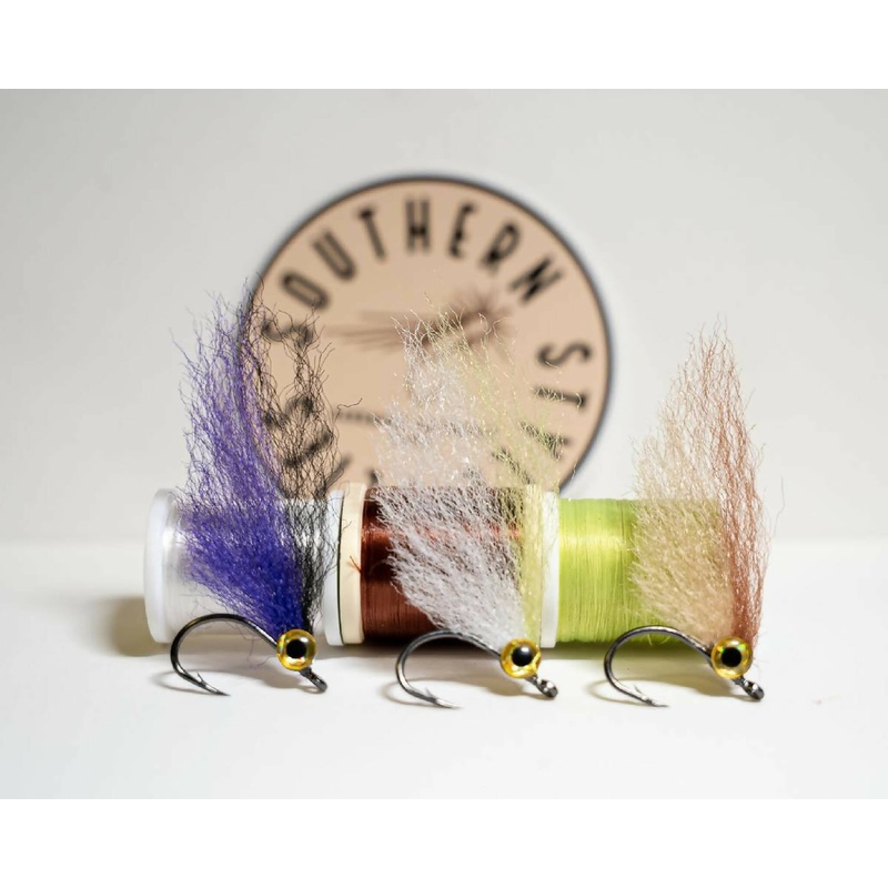 Summer Baitfish 3 Pack|3 White/Olive|3 Black/Purple|3 Tan/Brown