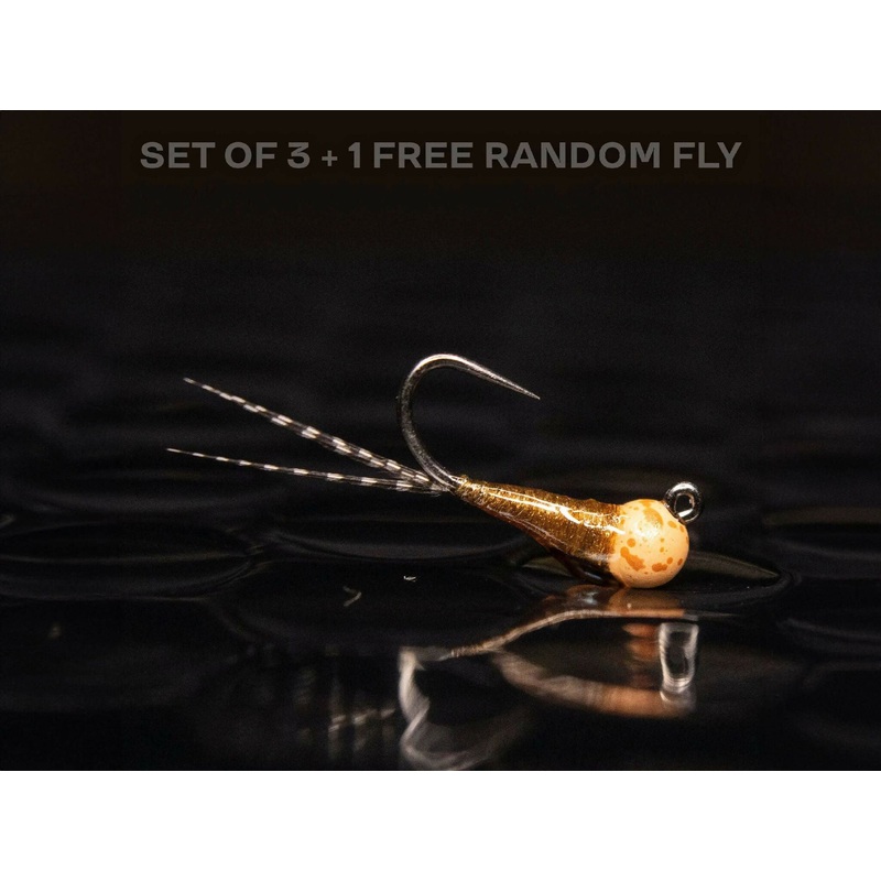 3 perdigon + 1 FREE random fly