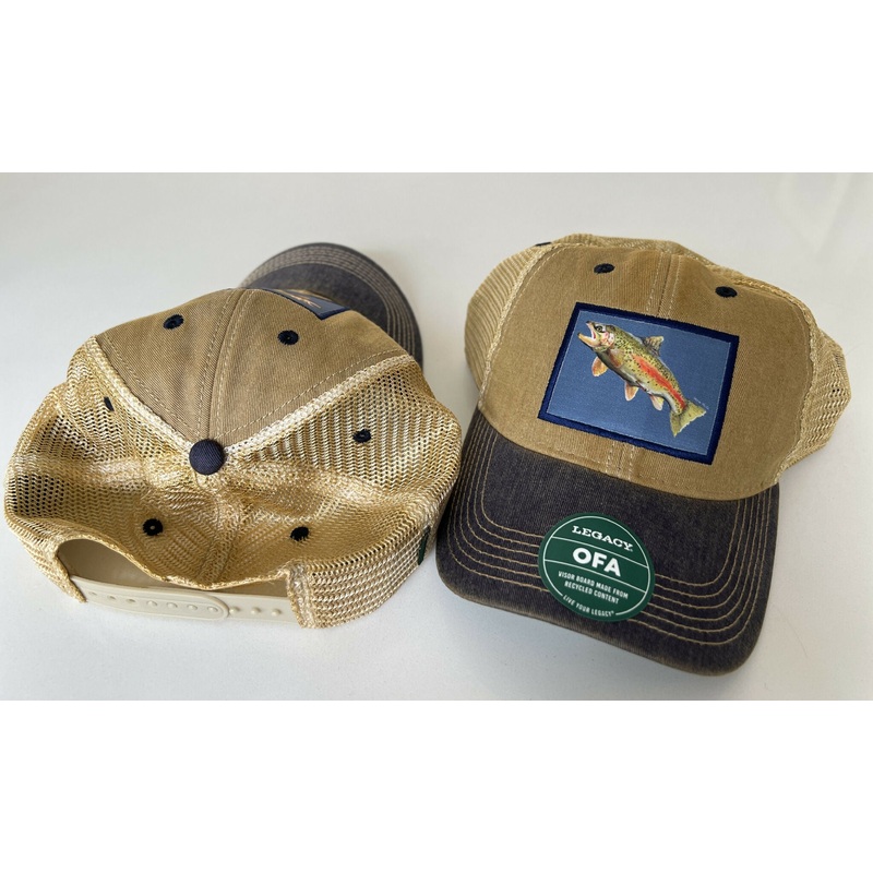 Rainbow Trout Relaxed-Fit Snapback Hat