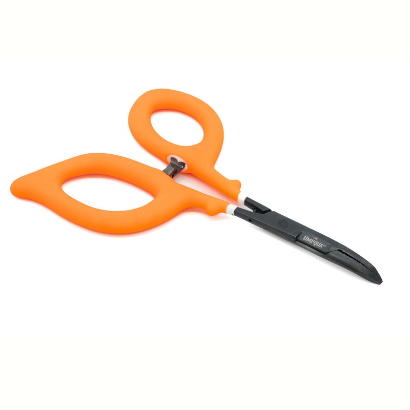 Umpqua River Grip Precision Curved Scissor Forceps 6
