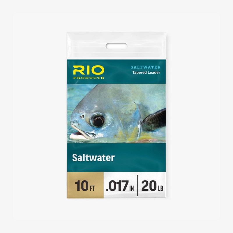 Rio Saltwater Leader|10′ 8 LB. TEST|10′ 10 LB. TEST|10′ 12 LB. TEST|10′ 16 LB. TEST|10’20 LB. TEST
