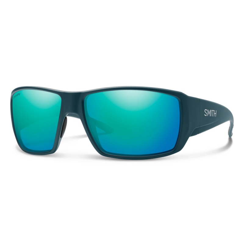 Smith Guide’s Choice Matte Pacific + ChromaPop Glass Polarized Opal Mirror