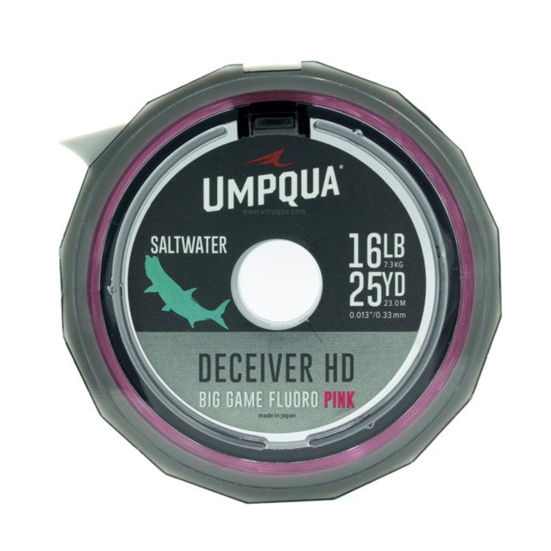 Umpqua Deceiver HD Big Game Fluorocarbon Tippet – PINK