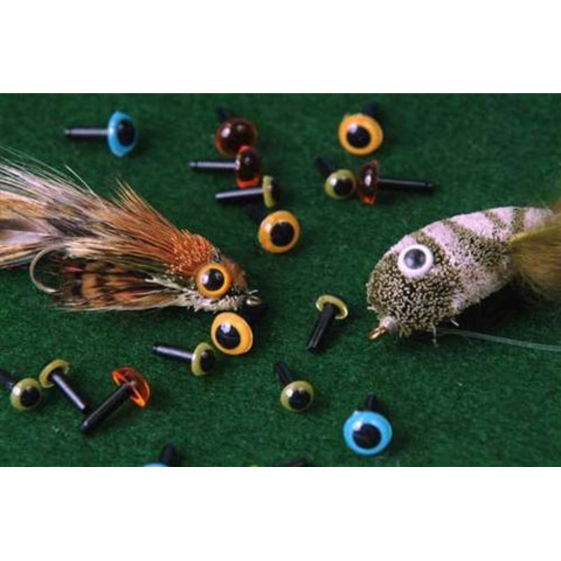 Cascade E-Z Eyes|Clear|Yellow|Red|4mm