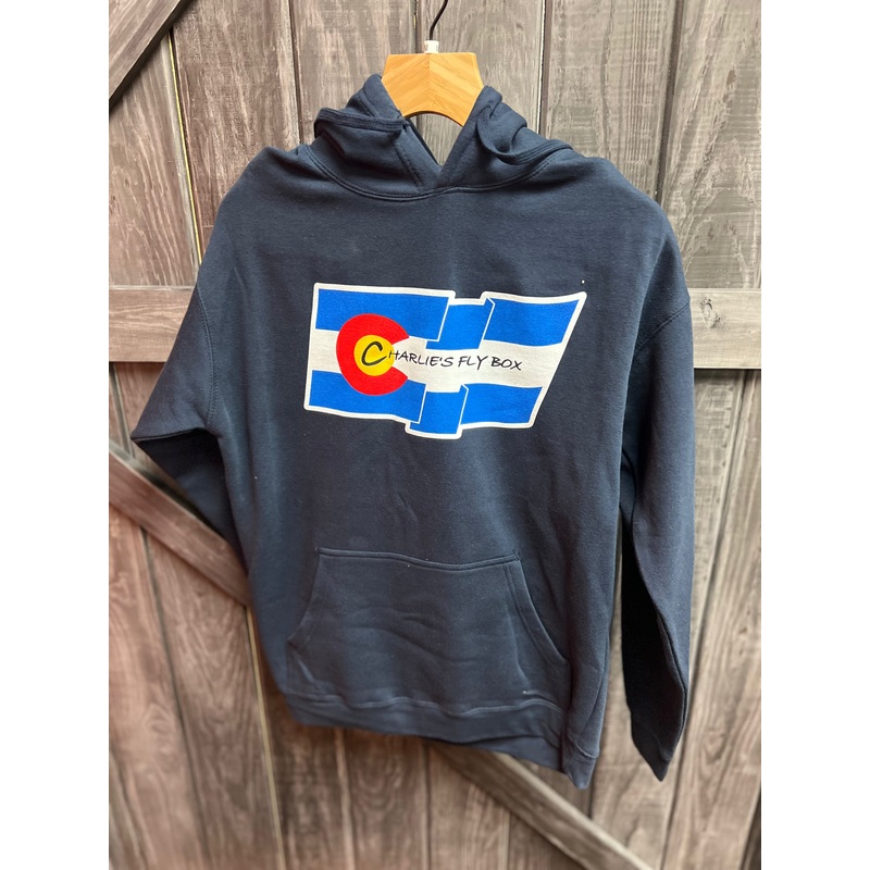 CFB Benchmark Hoody, with Colorado Flag Logo