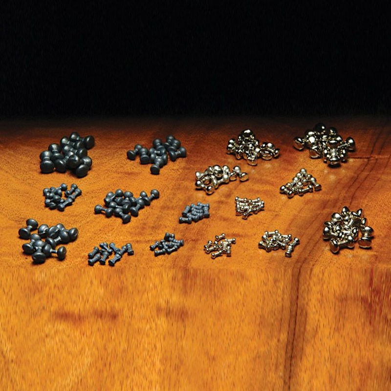 Hareline Plain Lead Dumbbell Eyes