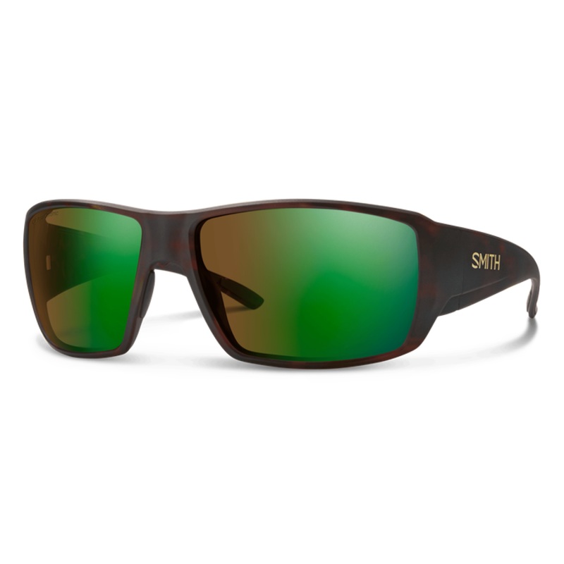 Smith Guide’s Choice Matte Tortoise Frame w/ChromaPop Brown-Green Mirror