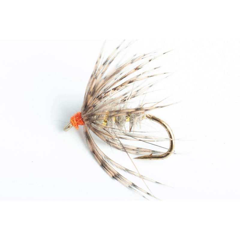 March Brown Spider Wet Fly, 6-Pack