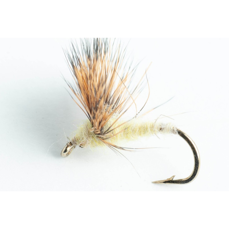 Sulfur Comparadun Dry Fly, 6-Pack