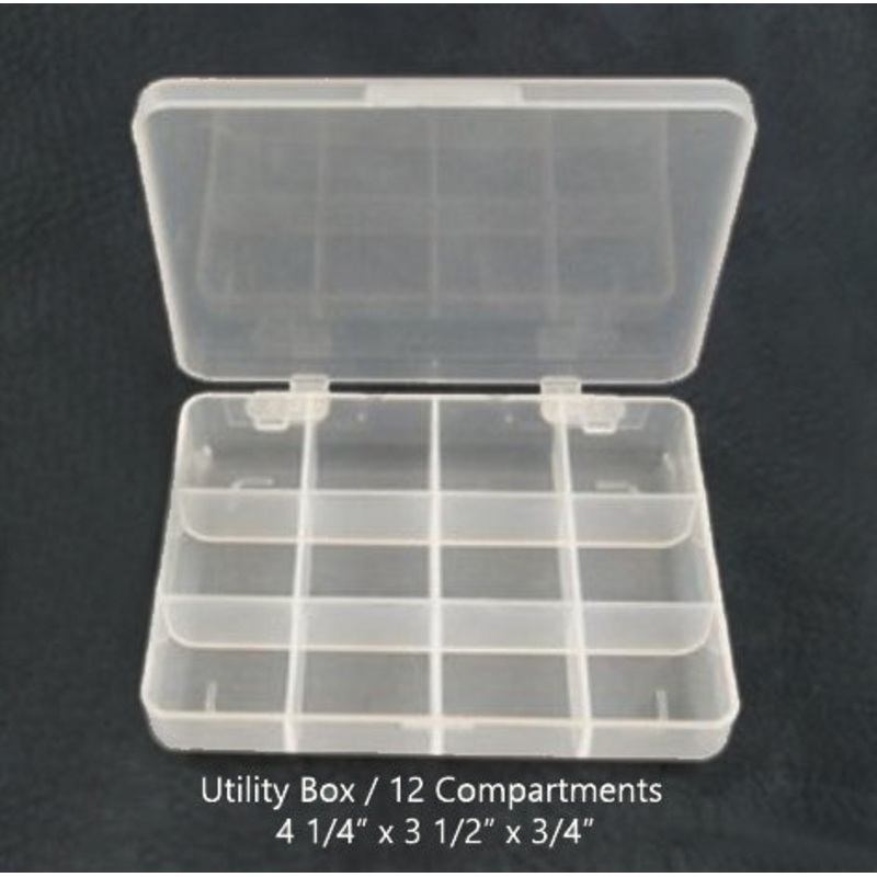 Anglers Image Utility Box (Small with 12 Compartments)