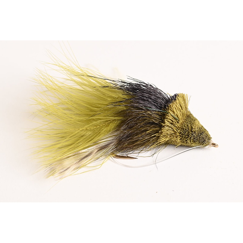 Deer Hair Diving Bug Streamer Fly – #6