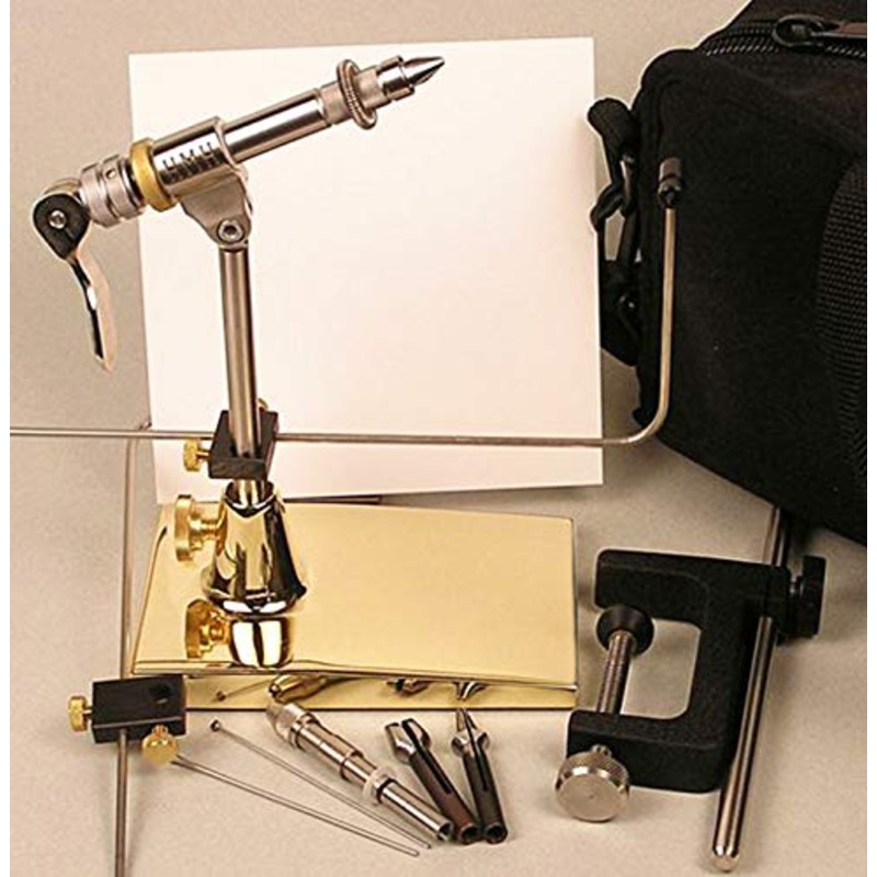 HMH Exhibition Fly Tying Vise with Brass Base