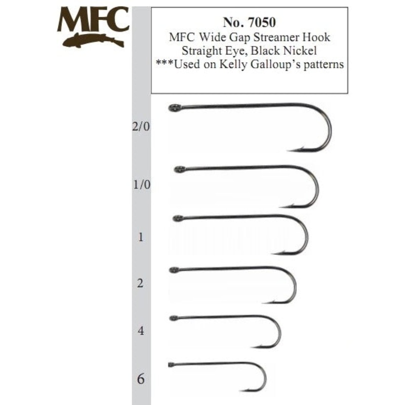 Montana Fly Company Wide Gap Streamer Hook #7050