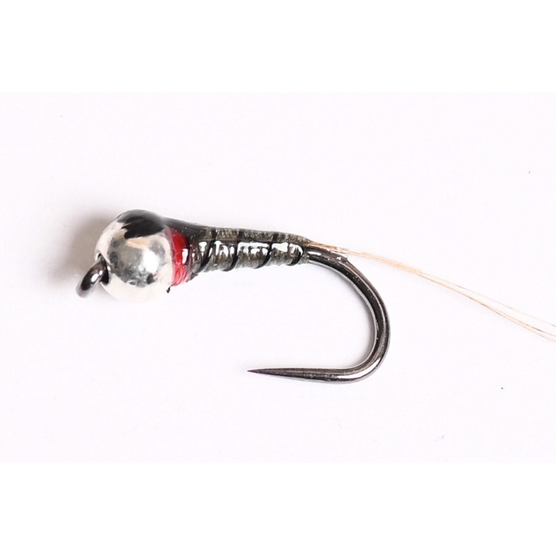 Tungsten BH Baetis Perdigon Fly, 6-Pack