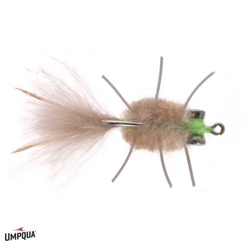 Umpqua Rag Head Crab Fly|Olive|Tan||4||6