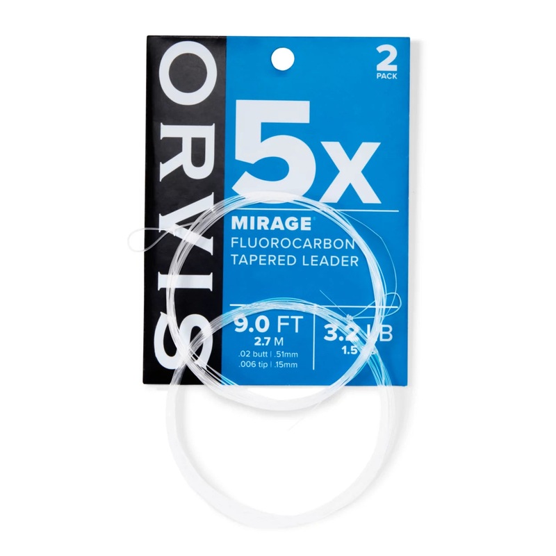 Orvis Mirage Trout Leaders 2PK (New Packaging)