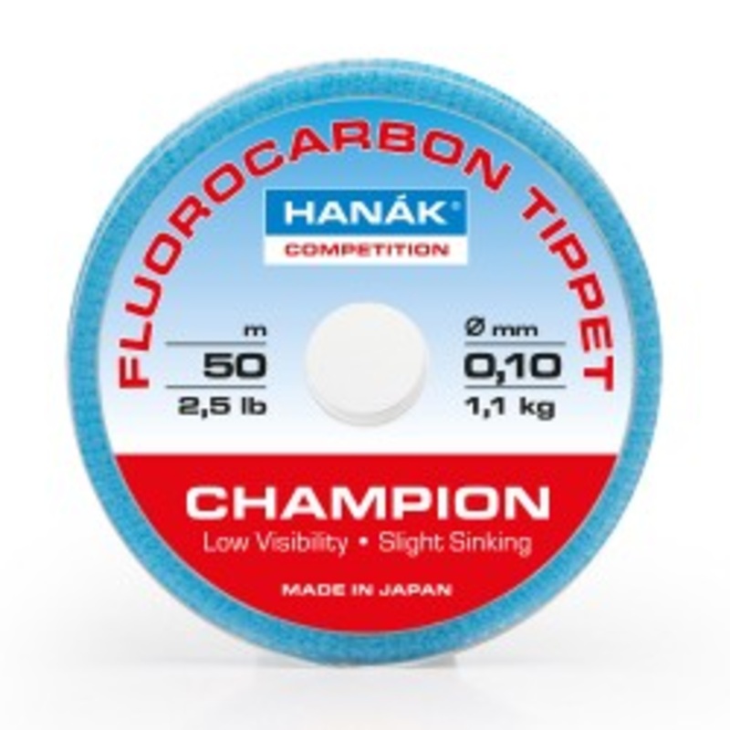 Hanak Fluorocarbon Tippet|50m|4lb|5lb|6lb|7.5lb|9lb|11lb