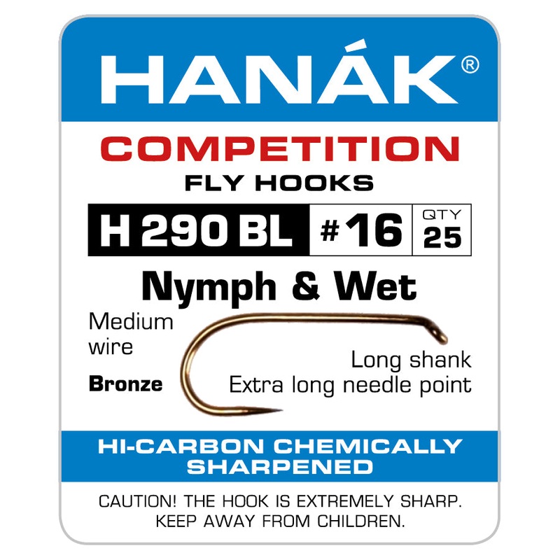 Hanak H290BL Nymph & Wet Hooks