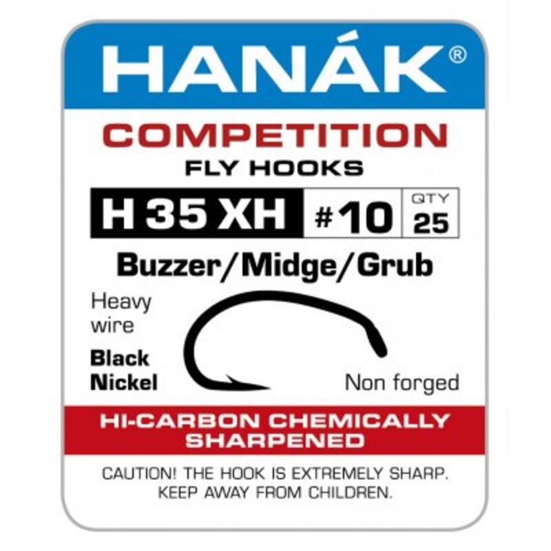 Hanak H35XH Buzzer Fly Hooks|Size 8|Size 10|Size 12|Size 14|Size 16